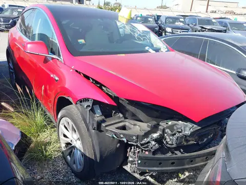 5YJXCDE26JF144758 — 2018 Tesla Model X 100D/75D/P100D, Передняя часть (Front End), фото до ремонта