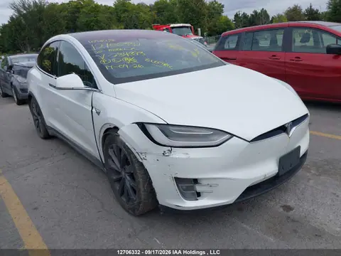 5YJXCAE22LF234393 — 2020 Tesla Model X Long Range/Long Range Plus, Левый бок (Left Side), фото до ремонта