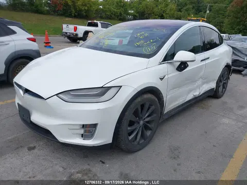 2020 Tesla Model X Long Range/long Range Plus VIN 5YJXCAE22LF234393 фото 2