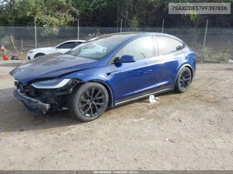 2023 Tesla Model X Dual Motor All-Wheel Drive/Standard Range VIN 7SAXCDE57PF397836 фото 2