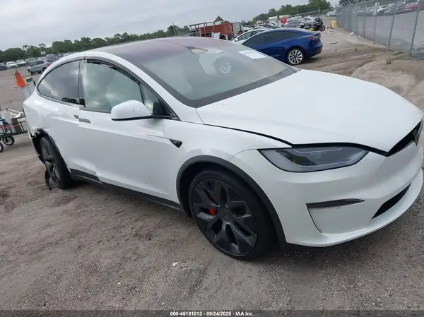 7SAXCBE68TF478223 — 2026 Tesla Model X, Задняя часть справа (Right Rear), фото до ремонта