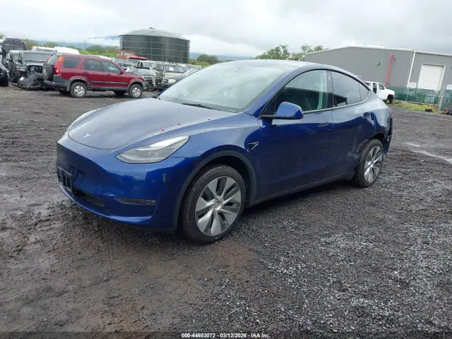 7SAYGDEE0PF770305 — 2023 Tesla Model Y AWD/Long Range Dual Motor ALL-Wheel Drive, фото 2 с аукциона IAAI 13.10.2026, Задняя часть слева