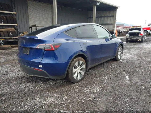 7SAYGDEE0PF770305 — 2023 Tesla Model Y AWD/Long Range Dual Motor ALL-Wheel Drive, фото 4 с аукциона IAAI 13.10.2026, Задняя часть слева