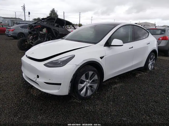 2023 Tesla Model Y Awd/long Range Dual Motor All-wheel Drive VIN 7SAYGDEE4PF808327 фото 2