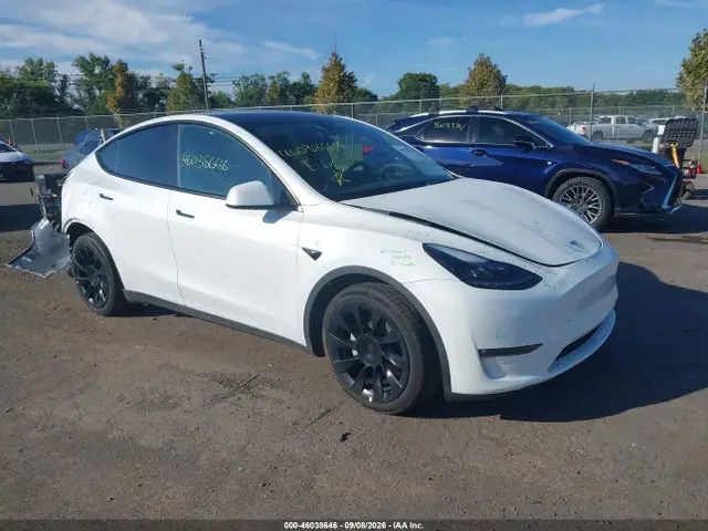 7SAYGAEEXPF666791 — 2023 Tesla Model Y AWD/Long Range Dual Motor ALL-Wheel Drive, Задняя часть справа (Right Rear), фото до ремонта