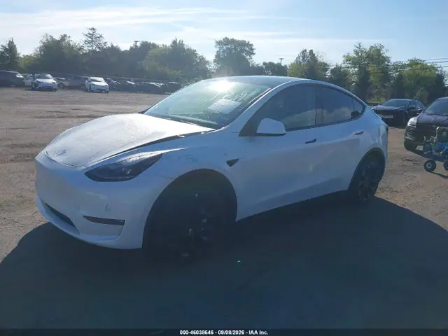 7SAYGAEEXPF666791 — 2023 Tesla Model Y AWD/Long Range Dual Motor ALL-Wheel Drive, фото 2 с аукциона IAAI 15.10.2026, Задняя часть справа