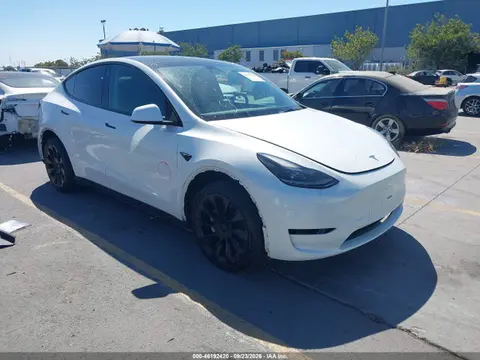 7SAYGDEE8PF676155 — 2023 Tesla Model Y AWD/Long Range Dual Motor ALL-Wheel Drive, Задняя часть (Rear), фото до ремонта