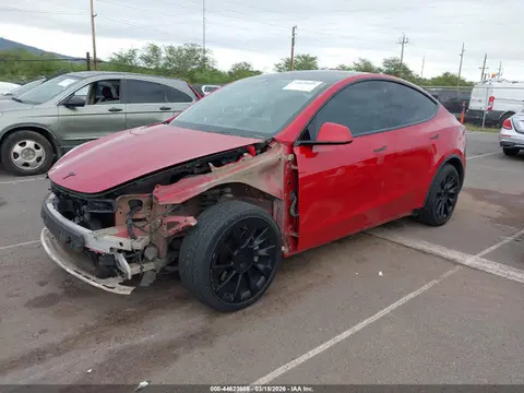 2021 Tesla Model Y Long Range Dual Motor All-wheel Drive VIN 5YJYGDEE8MF084621 фото 2