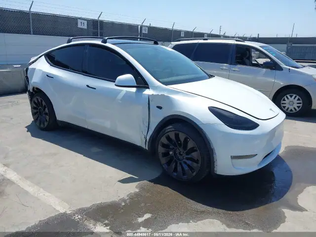 5YJYGDEE2MF097364 — 2021 Tesla Model Y Long Range Dual Motor ALL-Wheel Drive, Левый и правый бока (Left & Right Side), фото до ремонта