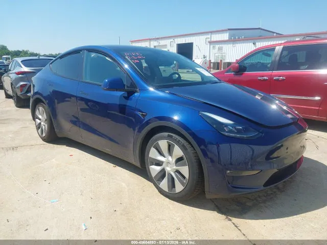 2021 Tesla Model Y Long Range Dual Motor All-wheel Drive VIN 5YJYGDEE1MF204940 фото 1