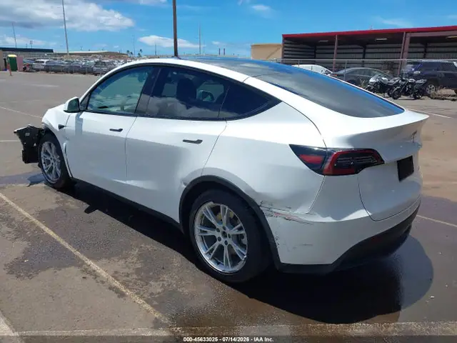 5YJYGAEEXMF253052 — 2021 Tesla Model Y Long Range Dual Motor ALL-Wheel Drive, фото 3 с аукциона IAAI 13.10.2026, Передняя часть