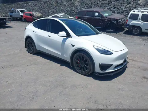 5YJYGAEE8MF194275 — 2021 Tesla Model Y Long Range Dual Motor ALL-Wheel Drive, Задняя часть (Rear), фото до ремонта