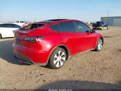2021 Tesla Model Y Long Range Dual Motor All-wheel Drive VIN 5YJYGDEE1MF234388 фото 4