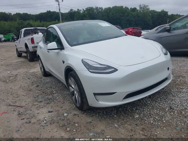 2021 Tesla Model Y Long Range Dual Motor All-wheel Drive VIN 5YJYGDEE4MF305776 фото 1