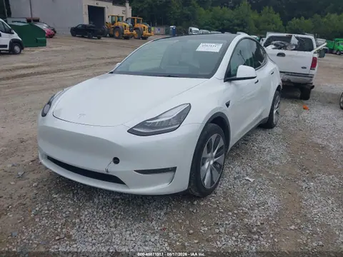 2021 Tesla Model Y Long Range Dual Motor All-wheel Drive VIN 5YJYGDEE4MF305776 фото 2