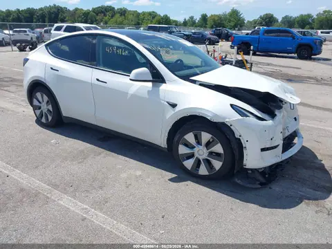5YJYGDEEXMF190357 — 2021 Tesla Model Y Long Range Dual Motor ALL-Wheel Drive, Передняя часть (Front End), фото до ремонта
