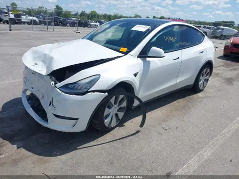 2021 Tesla Model Y Long Range Dual Motor All-wheel Drive VIN 5YJYGDEEXMF190357 фото 2