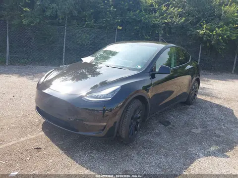 2021 Tesla Model Y Long Range Dual Motor All-wheel Drive VIN 5YJYGDEE5MF084575 фото 2