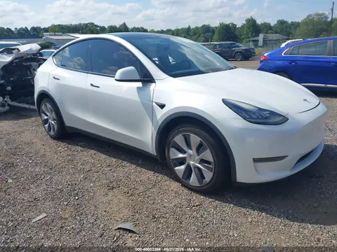5YJYGDEE3MF087944 — 2021 Tesla Model Y Long Range Dual Motor ALL-Wheel Drive, Левый бок (Left Side), фото до ремонта