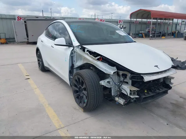 2021 Tesla Model Y Long Range Dual Motor All-wheel Drive VIN 5YJYGDEE8MF182189 фото 1