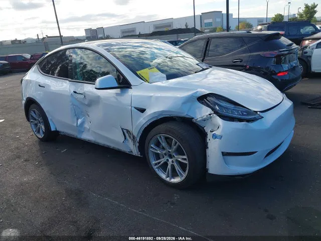 2021 Tesla Model Y Long Range Dual Motor All-wheel Drive VIN 5YJYGDEE3MF145616 фото 1