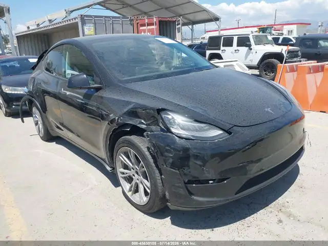 7SAYGDEE7NA022158 — 2022 Tesla Model Y Long Range Dual Motor ALL-Wheel Drive, Задняя часть (Rear), фото до ремонта