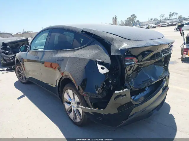 7SAYGDEE7NA022158 — 2022 Tesla Model Y Long Range Dual Motor ALL-Wheel Drive, фото 3 с аукциона IAAI 30.09.2026, Задняя часть