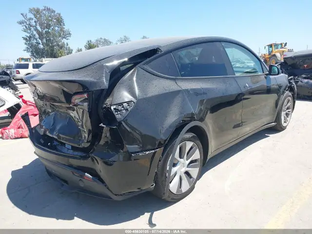 7SAYGDEE7NA022158 — 2022 Tesla Model Y Long Range Dual Motor ALL-Wheel Drive, фото 4 с аукциона IAAI 30.09.2026, Задняя часть
