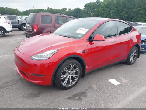 2022 Tesla Model Y Long Range Dual Motor All-wheel Drive VIN 7SAYGDEEXNA022316 фото 2