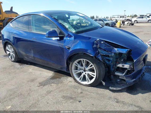 2022 Tesla Model Y Long Range Dual Motor All-wheel Drive VIN 7SAYGAEE7NF337012 фото 1