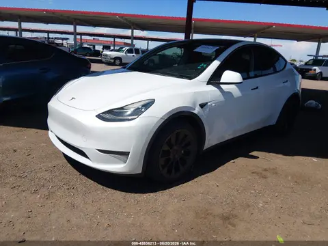 2022 Tesla Model Y Long Range Dual Motor All-wheel Drive VIN 7SAYGDEE7NF412986 фото 2