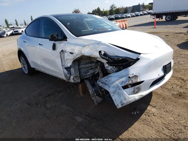 2022 Tesla Model Y Long Range Dual Motor All-wheel Drive VIN 7SAYGDEE6NF557887 фото 1