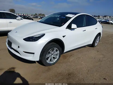 2022 Tesla Model Y Long Range Dual Motor All-wheel Drive VIN 7SAYGDEE6NF557887 фото 2