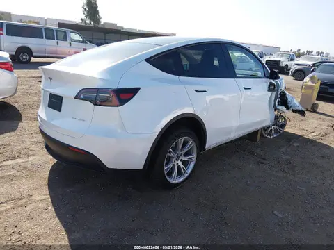 2022 Tesla Model Y Long Range Dual Motor All-wheel Drive VIN 7SAYGDEE6NF557887 фото 4