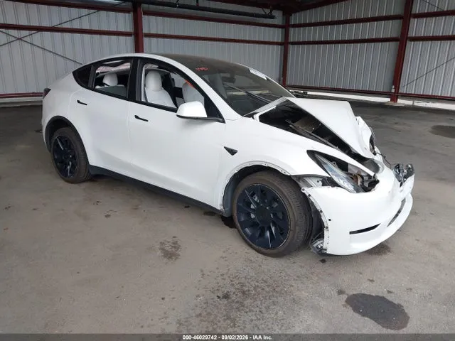 2022 Tesla Model Y Long Range Dual Motor All-wheel Drive VIN 7SAYGDEE0NF487643 фото 1