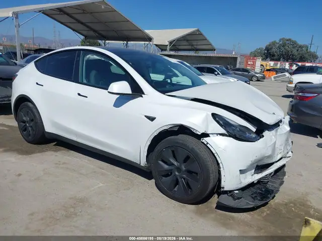 7SAYGDEE0RF177627 — 2024 Tesla Model Y Long Range Dual Motor ALL-Wheel Drive, Передняя часть справа (Right Front), фото до ремонта