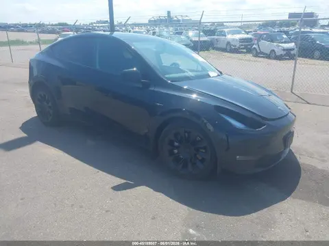 7SAYGDEE7SF308333 — 2025 Tesla Model Y Long Range Dual Motor ALL-Wheel Drive, Задняя часть слева (Left Rear), фото до ремонта