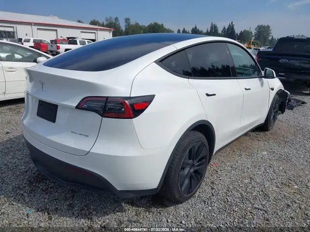 7SAYGDEE4SF284279 — 2025 Tesla Model Y Long Range Dual Motor ALL-Wheel Drive, фото 4 с аукциона IAAI 30.09.2026, Передняя часть