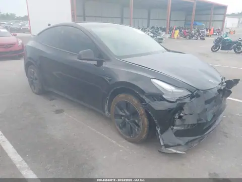 7SAYGDEE2SF222637 — 2025 Tesla Model Y Long Range Dual Motor ALL-Wheel Drive, Передняя часть (Front End), фото до ремонта