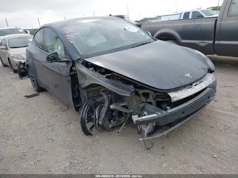 7SAYGDED7SA339781 — 2025 Tesla Model Y Long Range Dual Motor Rear-Wheel Drive, Передняя часть (Front End), фото до ремонта