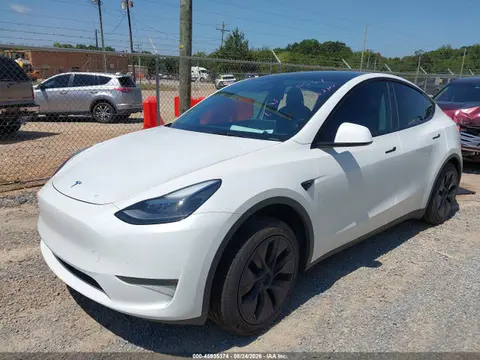 2024 Tesla Model Y Long Range Single Motor Rear-wheel Drive/rwd VIN 7SAYGDEDXRA320569 фото 2