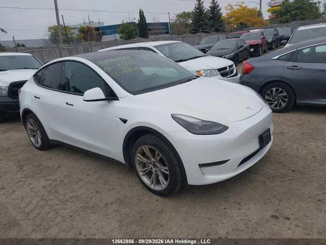 2023 Tesla Model Y Long Range VIN LRWYGDEE4PC081729 фото 1