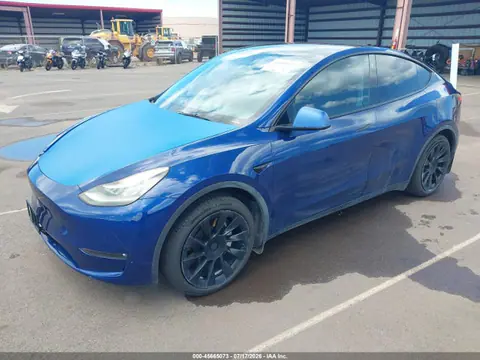 2021 Tesla Model Y Performance Dual Motor All-wheel Drive/standard Range Rear-wheel Drive VIN 5YJYGAED7MF115900 фото 2