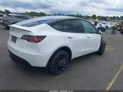 2021 Tesla Model Y Performance Dual Motor All-wheel Drive VIN 5YJYGDEF5MF146713 фото 4