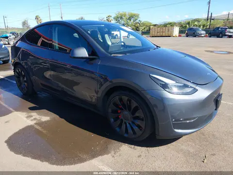 2022 Tesla Model Y Performance Dual Motor All-wheel Drive VIN 7SAYGDEF8NF407739 фото 1
