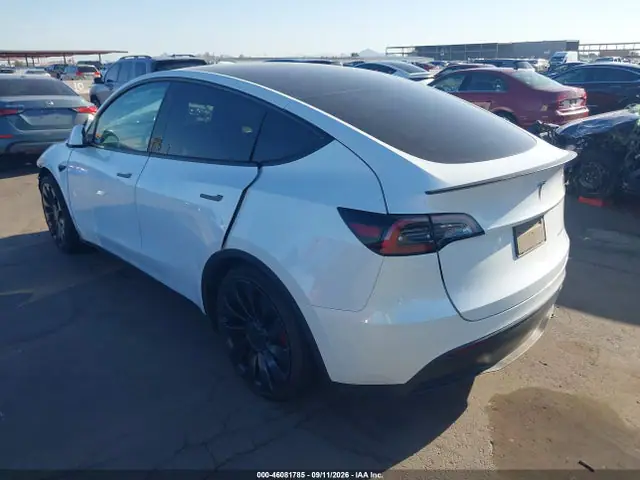 7SAYGDEF0PF659522 — 2023 Tesla Model Y Performance Dual Motor ALL-Wheel Drive, фото 3 с аукциона IAAI 13.10.2026, Передняя часть