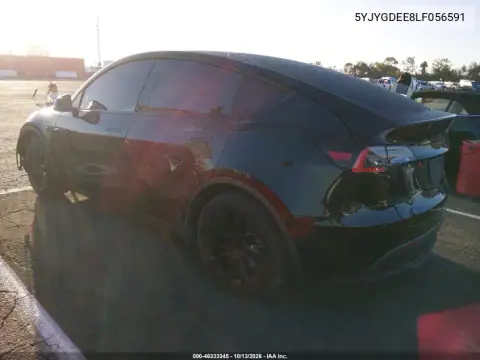 5YJYGDEE8LF056591 — 2020 Tesla Model Y, фото 3 с аукциона IAAI, Правый бок