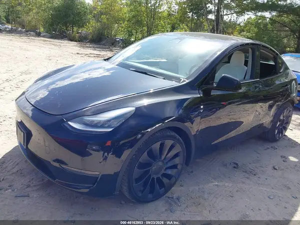 2021 TESLA MODEL Y VIN 5YJYGDEF6MF098252 фото 2