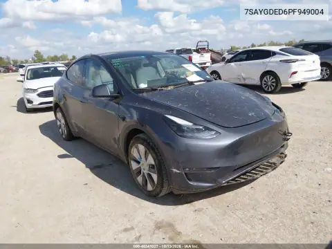 7SAYGDED6PF949004 — 2023 Tesla Model Y, Передний левый, фото до ремонта