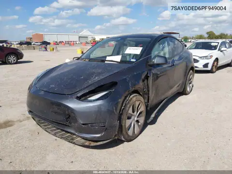 7SAYGDED6PF949004 — 2023 Tesla Model Y, фото 2 с аукциона IAAI, Передний левый